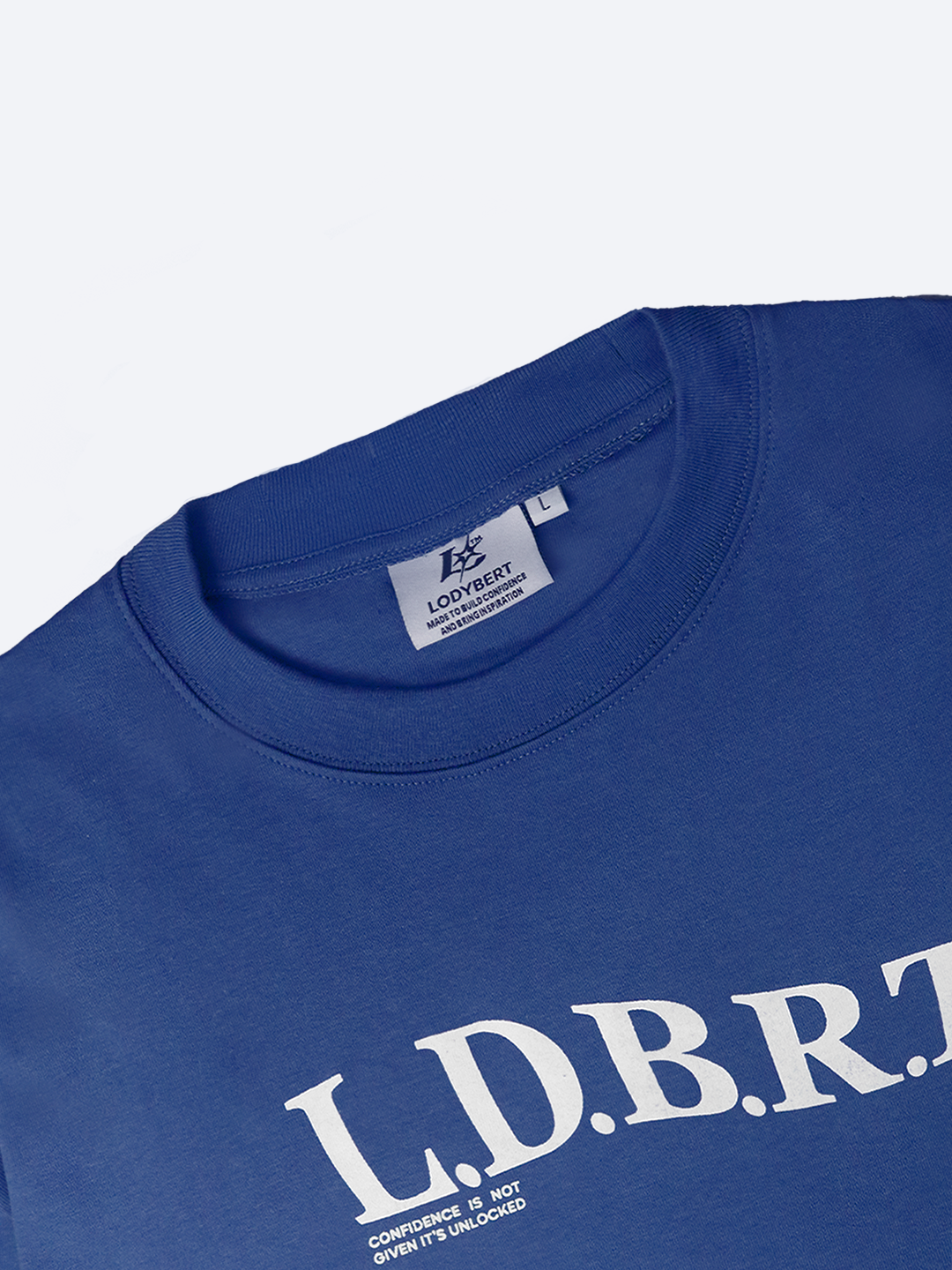 FIND THE KEY TEE - STEEL BLUE