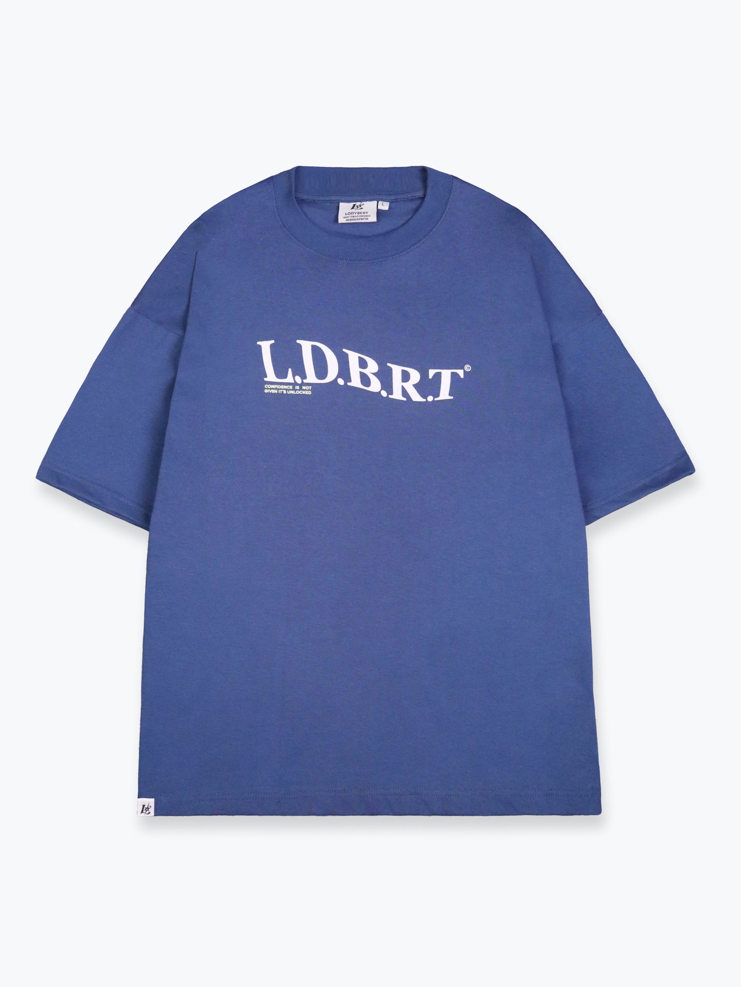 FIND THE KEY TEE - STEEL BLUE