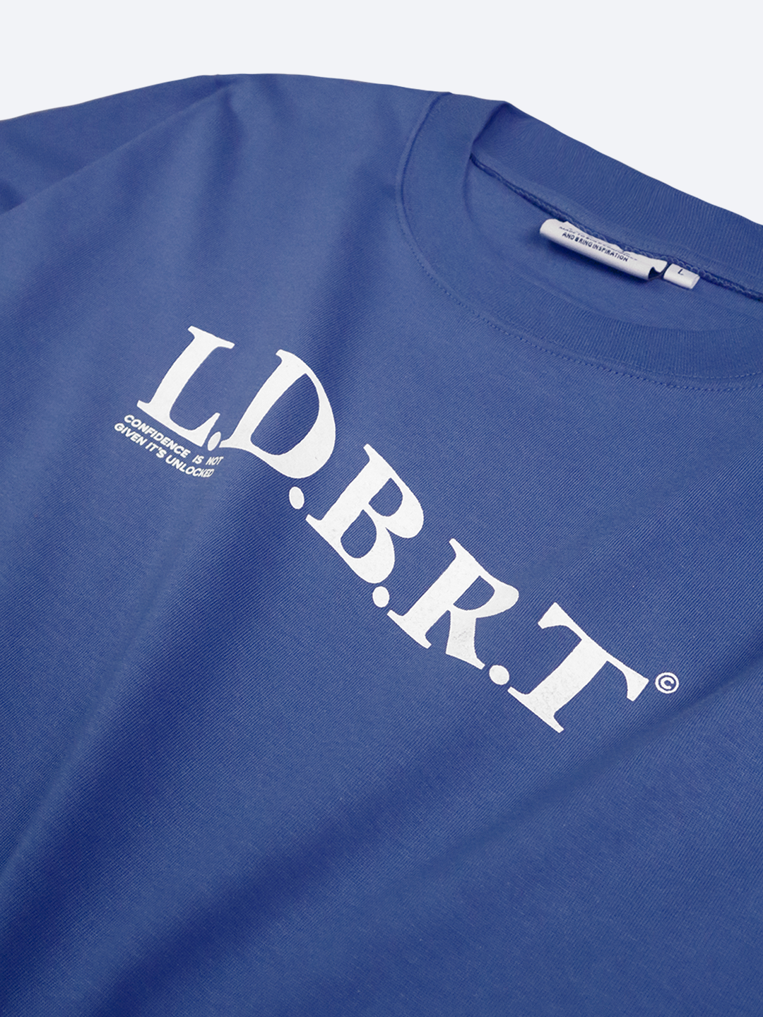 FIND THE KEY TEE - STEEL BLUE