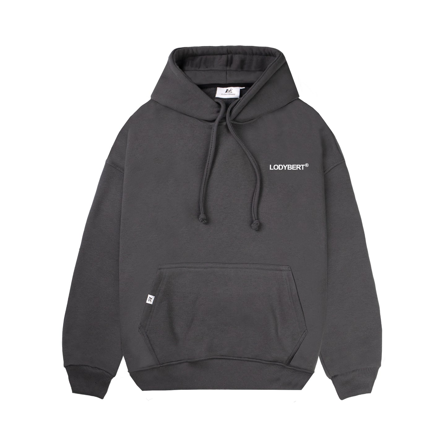 Lodybert Hoodies - Polite Dark Grey